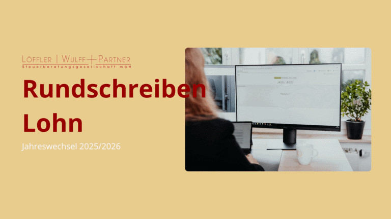 rundschreiben lohn jahreswechsel 2025 2026